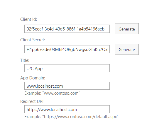 SharePoint AppRegNew